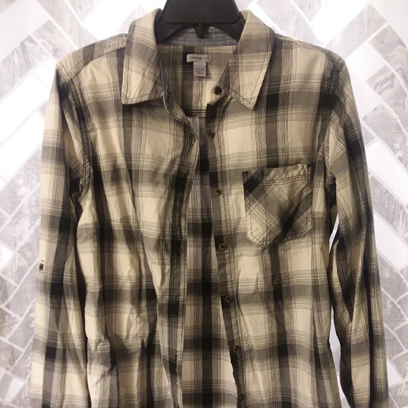 Carhartt Tops - Plaid button-up shirt